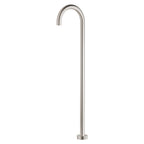 Phoenix Vivid Floor Mounted Bath Outlet 940mm Brushed Nickel