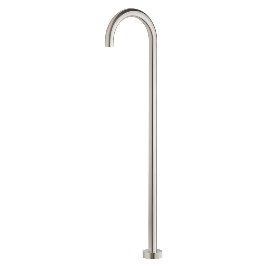 Phoenix Vivid 940mm brushed nickel floor-mounted bath spout by Tilemall