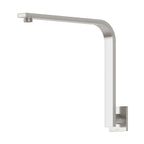 Phoenix Vivid Slimline High-Rise Shower Arm Square Plate Brushed Nickel
