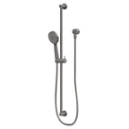 Phoenix Vivid Slimline Extended Rail Shower Brushed Carbon