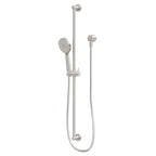 Phoenix Vivid Slimline Extended Rail Shower Brushed Nickel