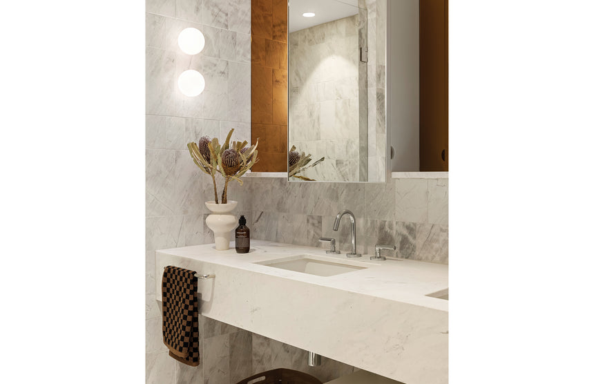 Phoenix Vivid Slimline Plus chrome tiles arranged in multi-tile grid showing surface pattern variation by Tilemall