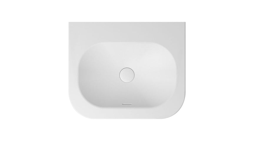 Otti Havana English Edge 600x500x50 Matte White with Soft Square Basin Top — view 3