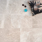 Bianca Crema Marble Honed Tile 914X457X12mm