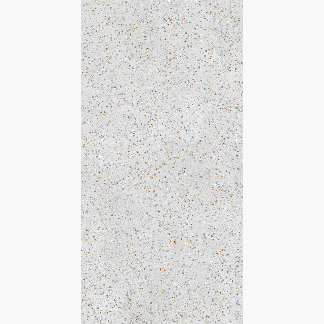 Color Terrazzo 1200x600 Satin Grey Sample Sample Dongpeng