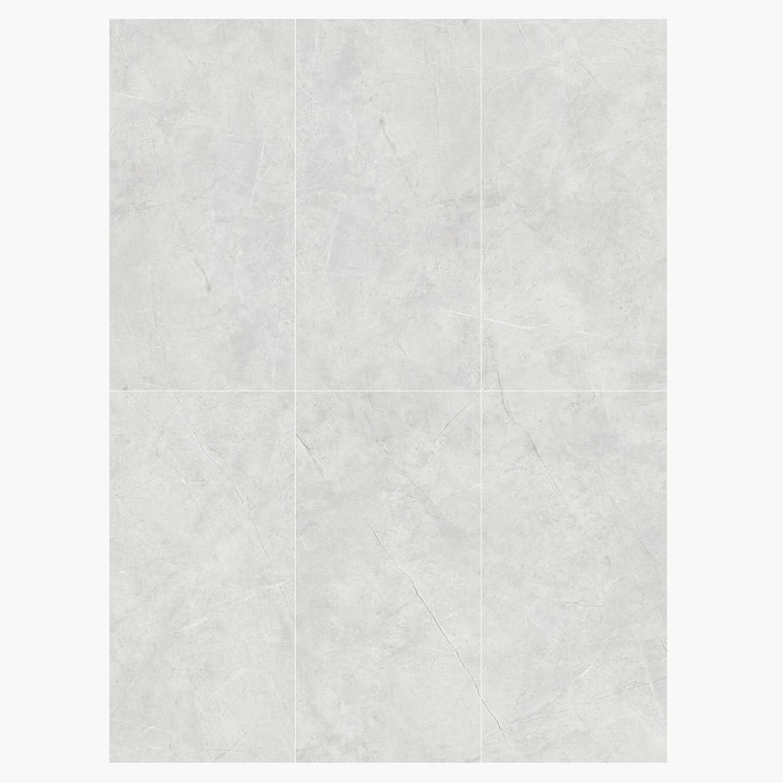 Marble Carrano Grey APT 1200x600 Polished Marble Look Tiles Dongpeng