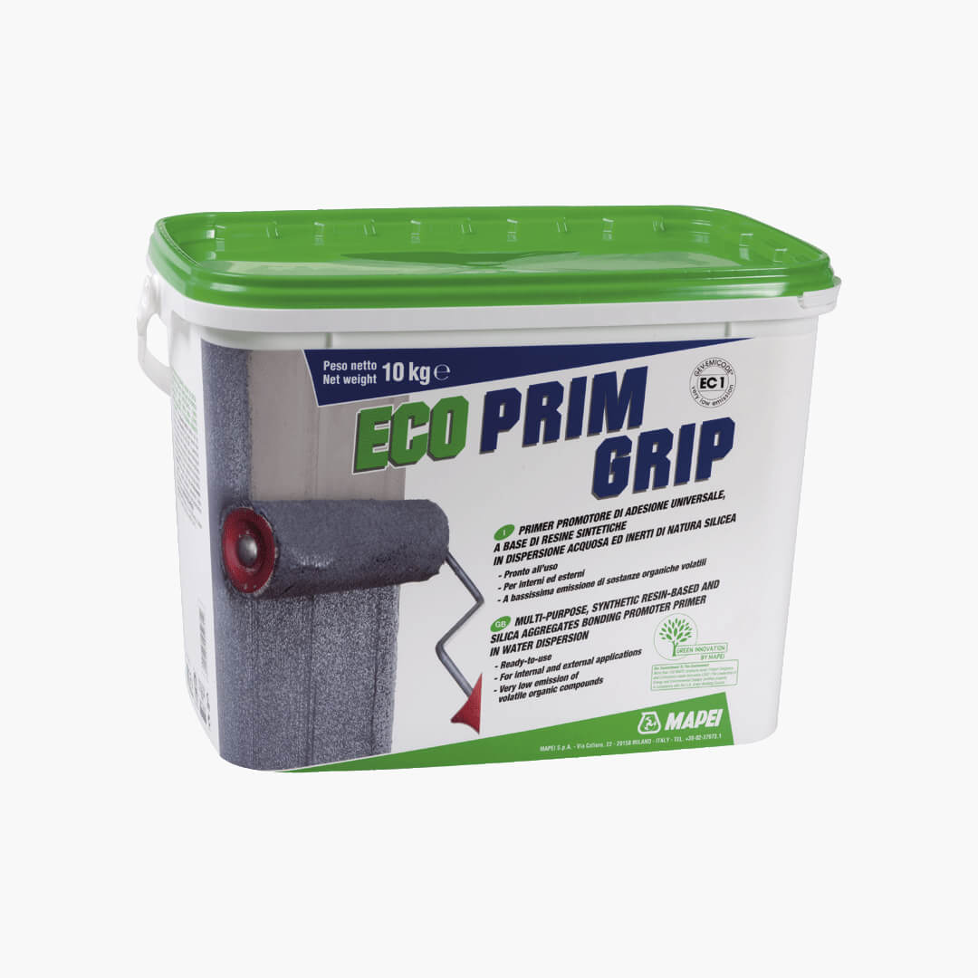 Mapei Eco Prim 5kg Grip-M 10kg substrate primer bucket with green lid by Tilemall
