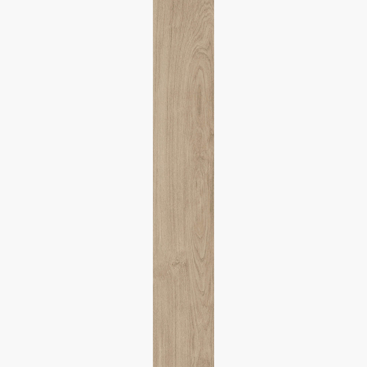 Sandal 200x1200mm matt brown timber-look porcelain tile by Tilemall with natural wood grain texture