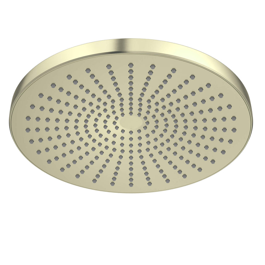 Nero Opal Shower Head Brushed Yellow Gold Shower Nero
