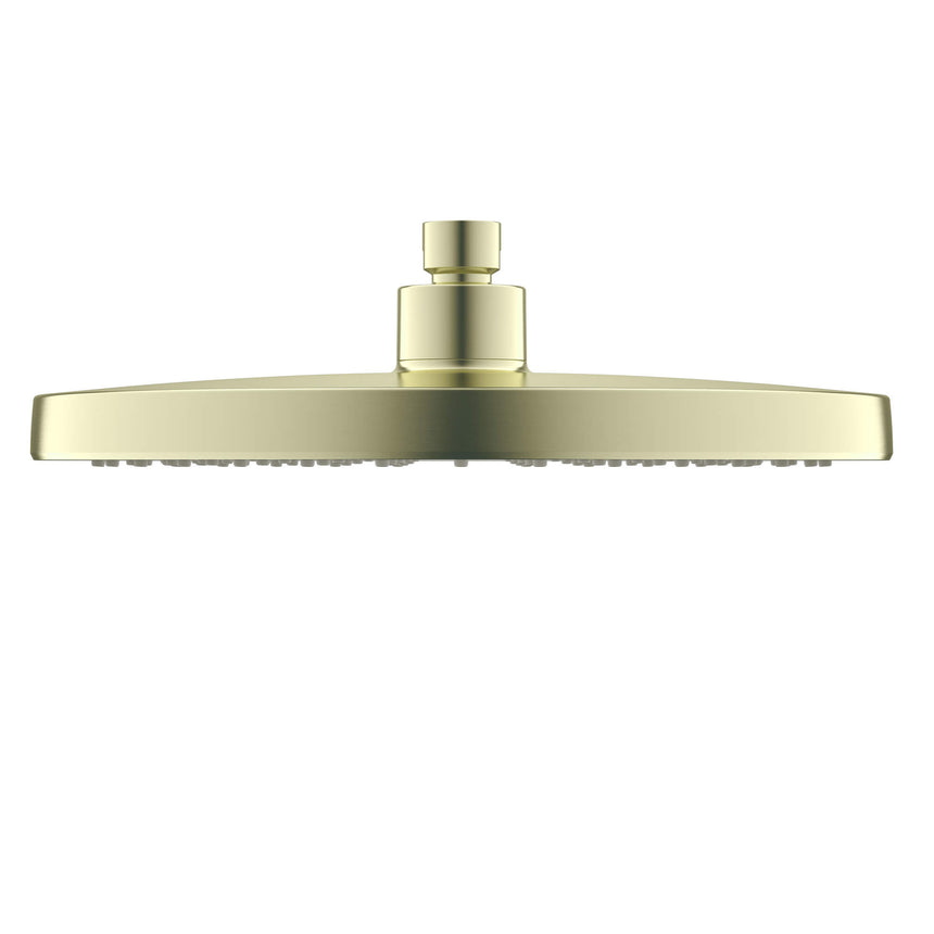 Nero Opal Shower Head Brushed Yellow Gold Shower Nero
