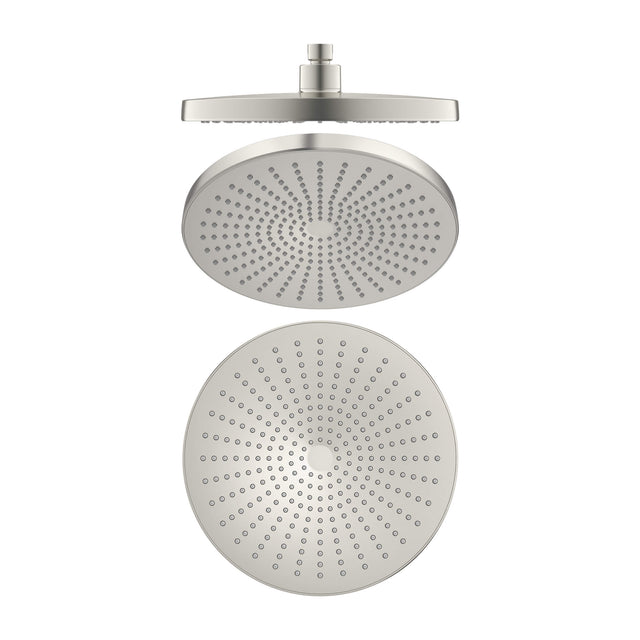 Nero Opal Shower Head Brushed Nickel Shower Nero