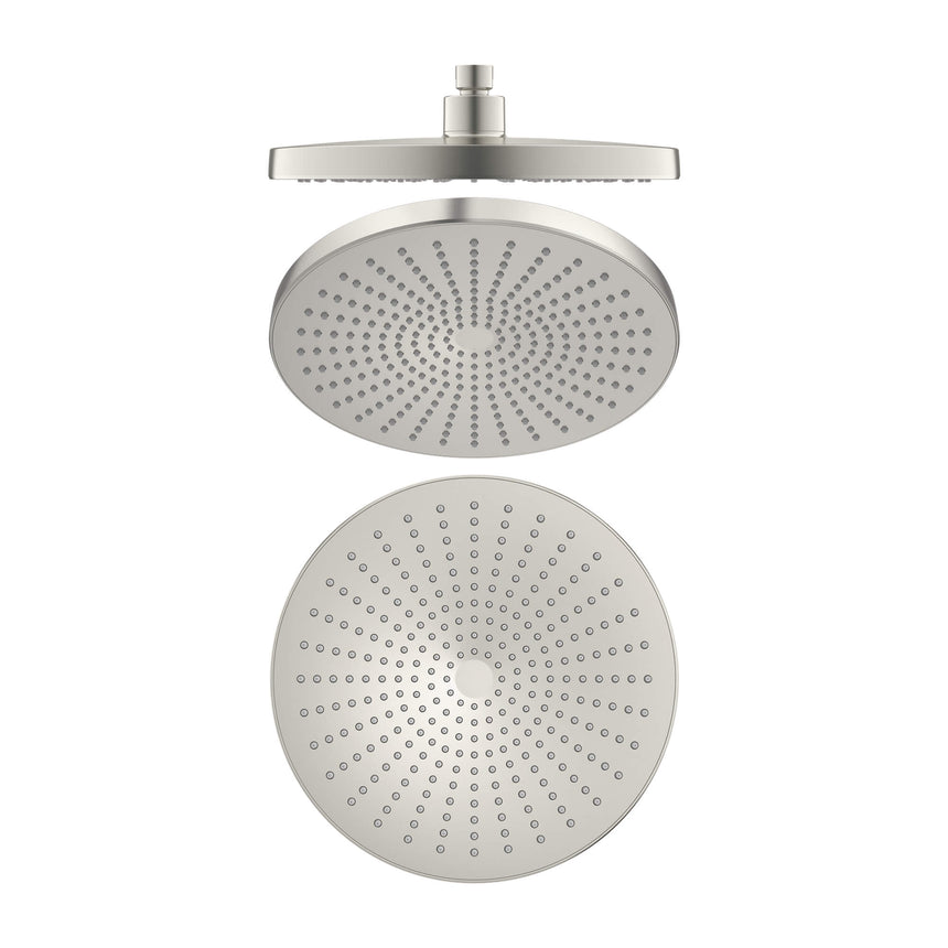 Nero Opal Shower Head Brushed Nickel Shower Nero