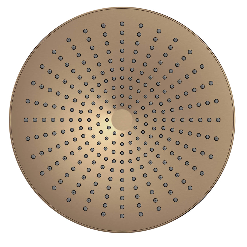 Nero Opal Shower Head Brushed Bronze Shower Nero
