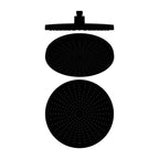 Nero Opal Shower Head Matte Black
