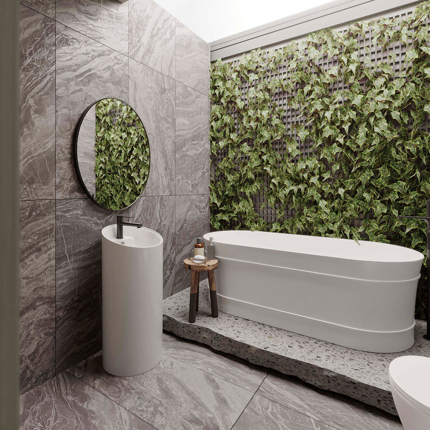 Bondi Freestanding Bath 1500mm Gloss White Bath Otti Australia