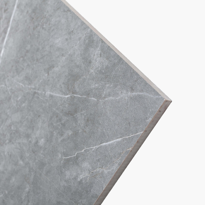 Aegean Sea 600x600 Matt Grey Marble Look Tiles Dongpeng