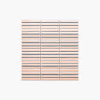 Antique Porcelain Mosaic Kit Kat 12x92mm Gloss Pink