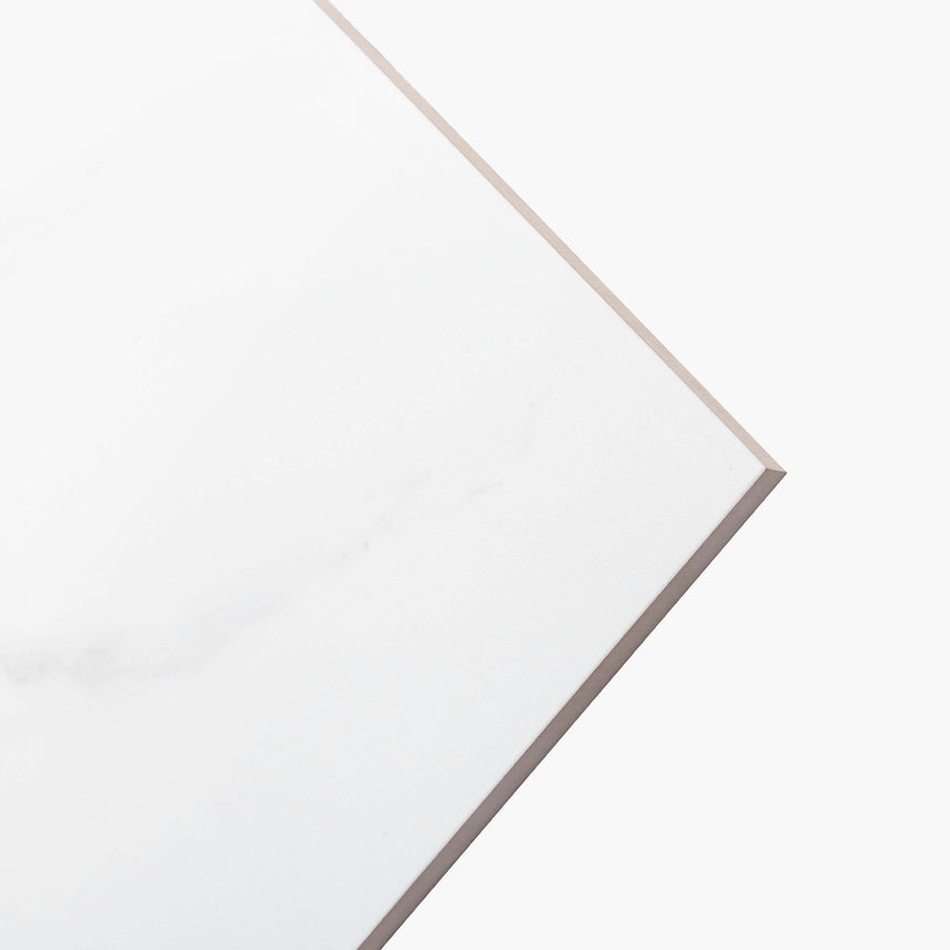 Atlantis 600x300 Gloss Carrara Ceramics White Tilemall