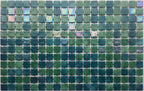 Ezarri Australian Designer Mosaic Square 25x25mm Glass Gloss Honolulu