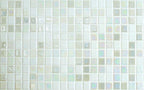 Ezarri Australian Designer Mosaic Square 25x25mm Glass Gloss White Russian