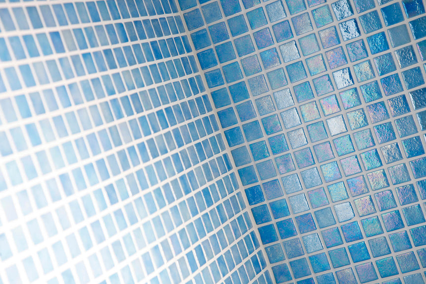 Spanish Ezarri Iris Azur Glass Mosaic Europe Imports