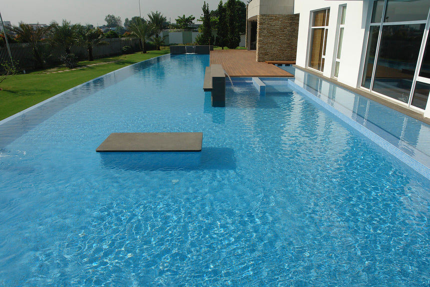 Spanish Ezarri Iris Azur Glass Mosaic Europe Imports