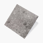 Big Terrazzo 600x600 Matt Grey Terrazzo Look Rectified