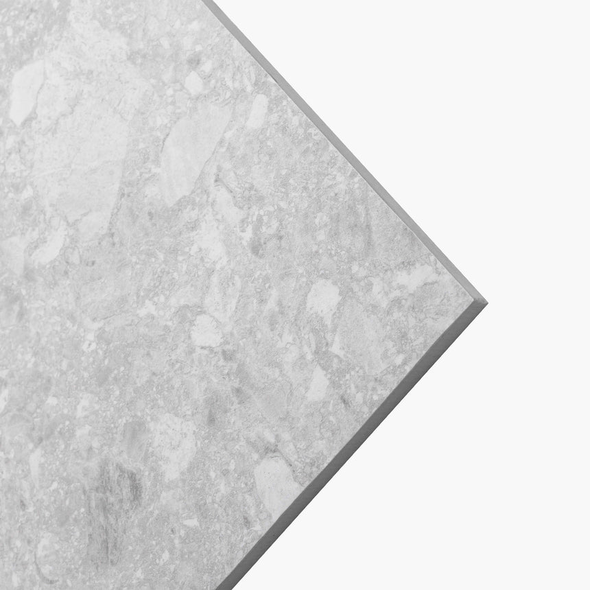 Big Terrazzo 600x300 Matt Light Grey Terrazzo Look Tiles Tilemall