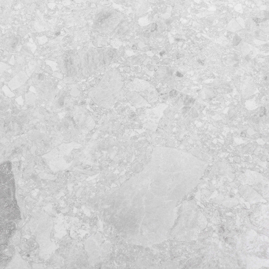 Big Terrazzo 600x300 Matt Light Grey Terrazzo Look Tiles Tilemall
