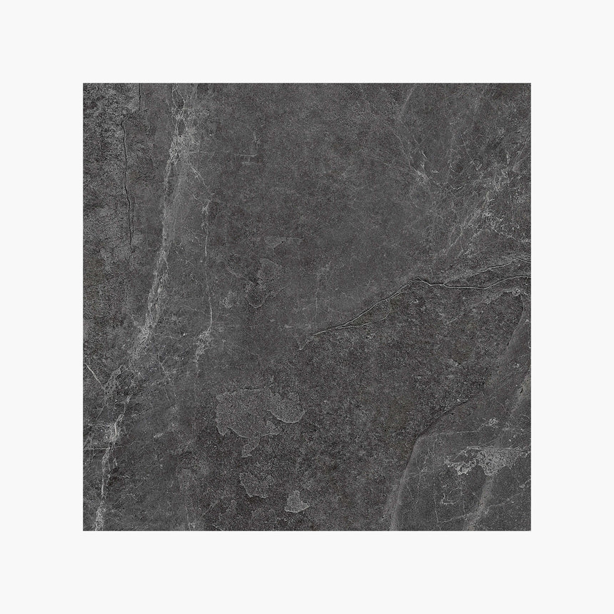 Capri 600x600 Lappato Pepper Marble Look Tiles Tilemall