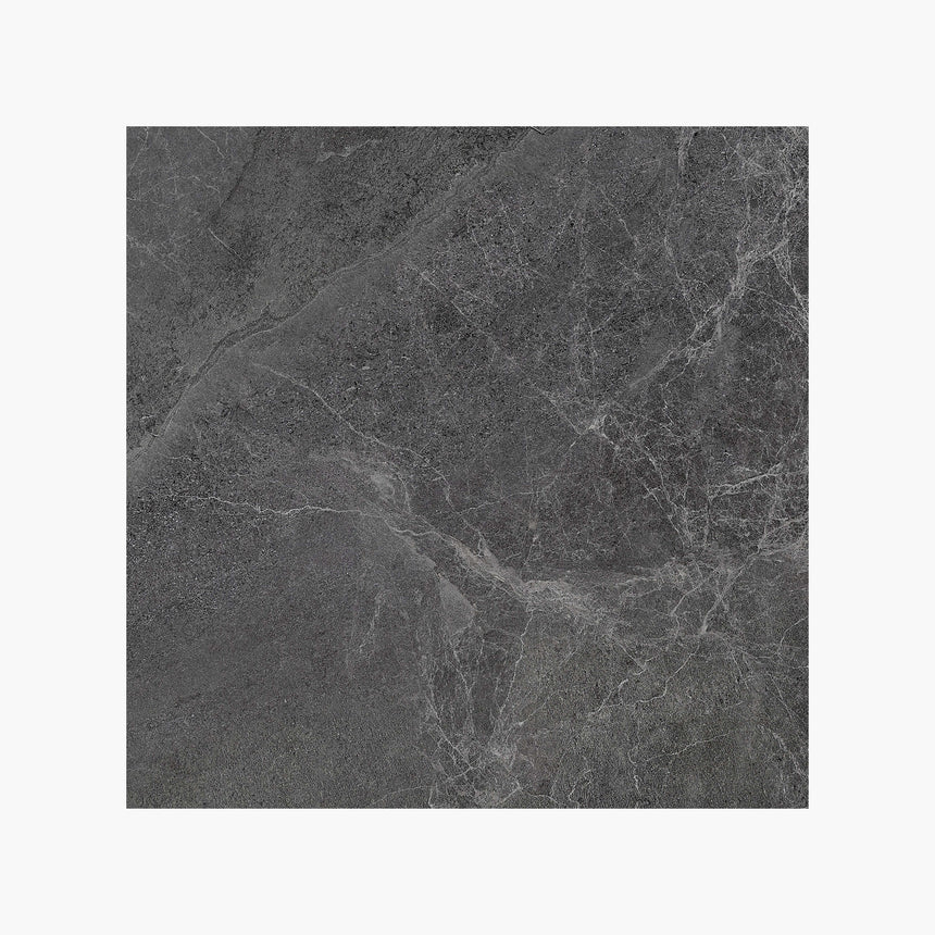 Capri 600x600 Surface Tec Pepper Marble Look Tiles Tilemall