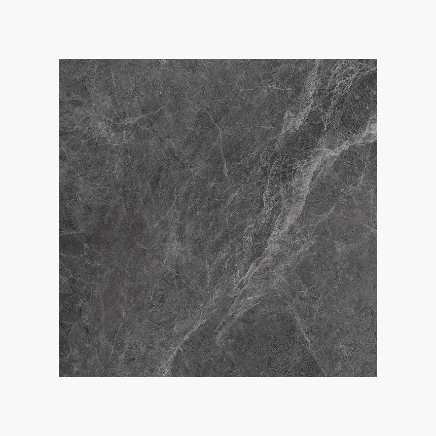 Capri Paver 600x600 Grip Pepper Marble Look Tiles Tilemall