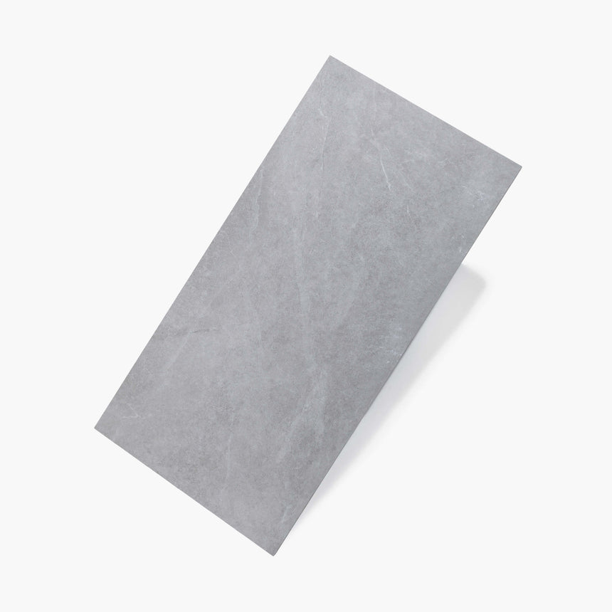 Cassio 600x300 Matt Sky Grey Stone Look Tiles Tilemall
