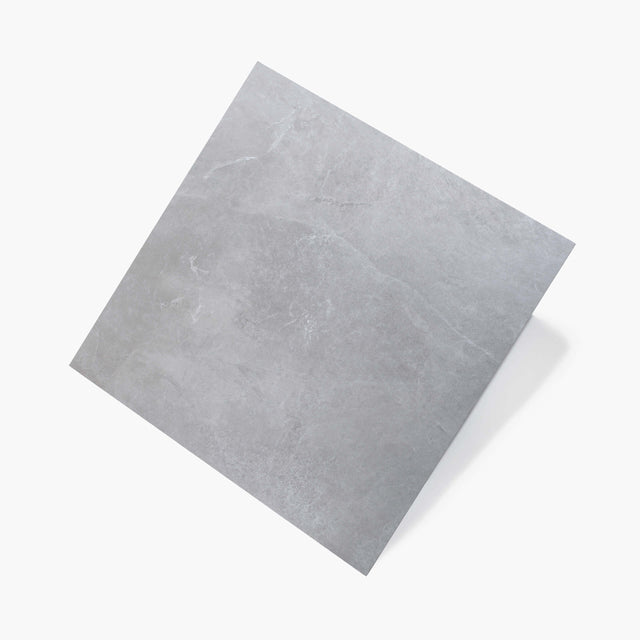 Cassio 600x600 Matt Sky Grey Stone Look Tiles Tilemall