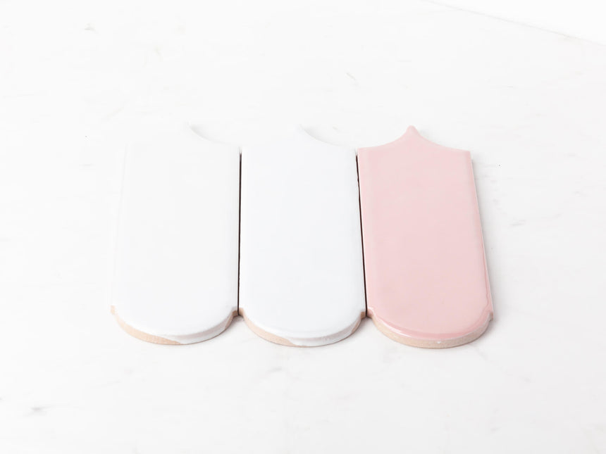 Ceramics Feather 90x300 Gloss Pink Subway Tilemall