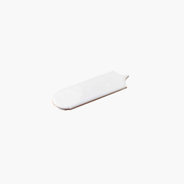 Ceramics Feather 90x300 Matt White Subway Tilemall