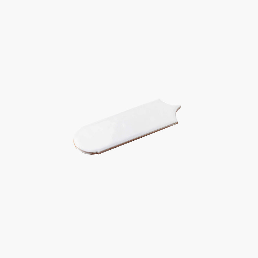 Ceramics Feather 90x300 Matt White Subway Tilemall
