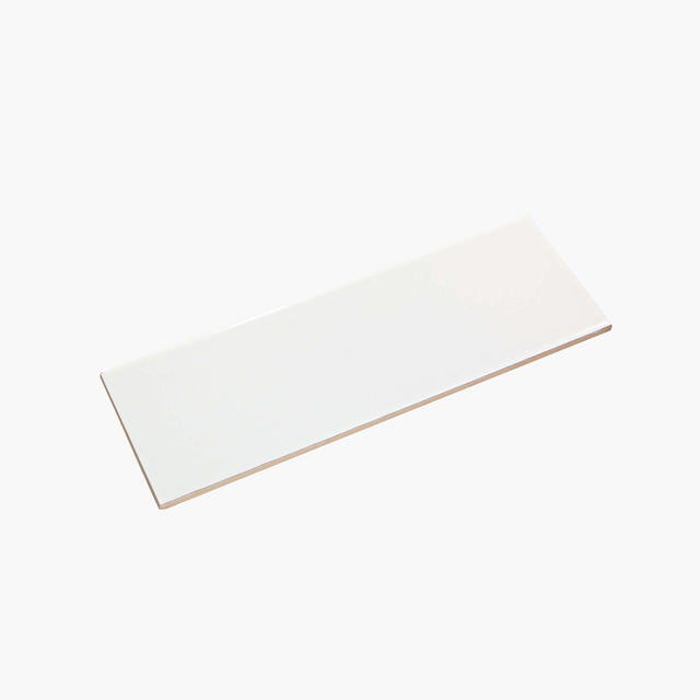 Ceramics Flat Tile 100x300 Matt White Subway Tilemall