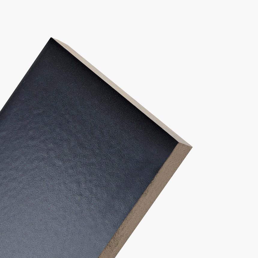 Ceramics Flat Tile 60x400 Matt Black Subway Tilemall