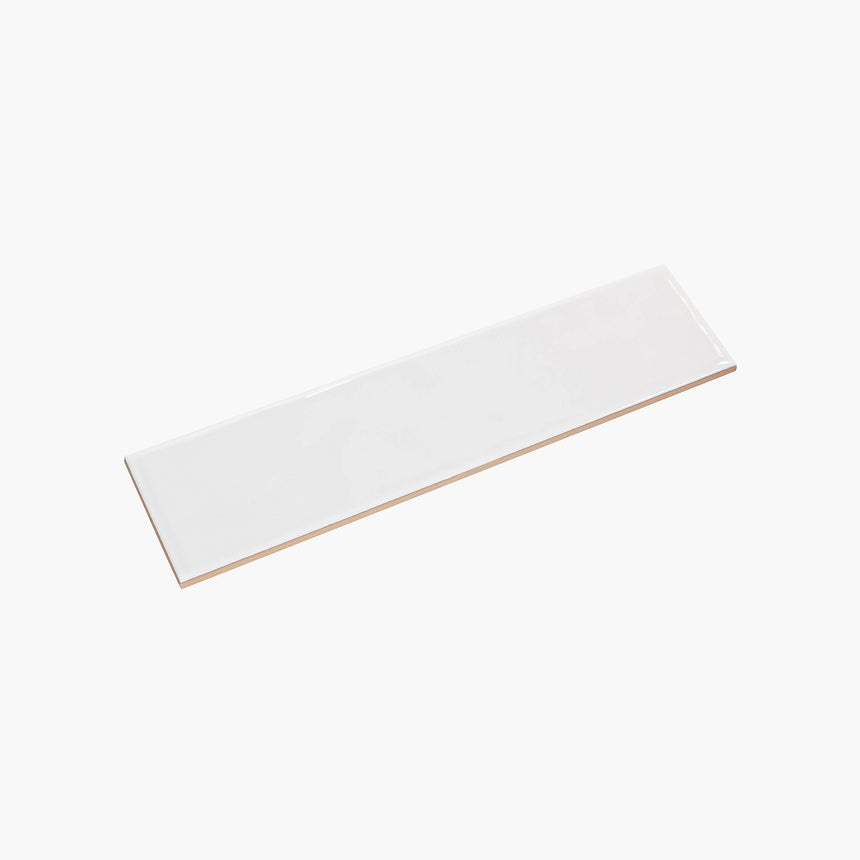 Ceramics Mould Tile 75x300 Gloss White Subway Tilemall