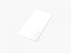Ceramics White 600x300 Gloss White Rectified Sample