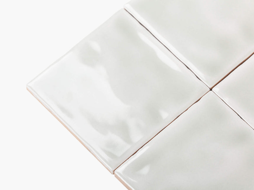 Ceramics Small Square Tile 100x100 Gloss Sage Green Subway Tilemall