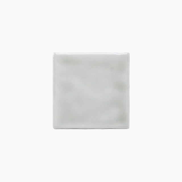 Ceramics Small Square Tile 100x100 Gloss Sage Green Sample Sample Tilemall