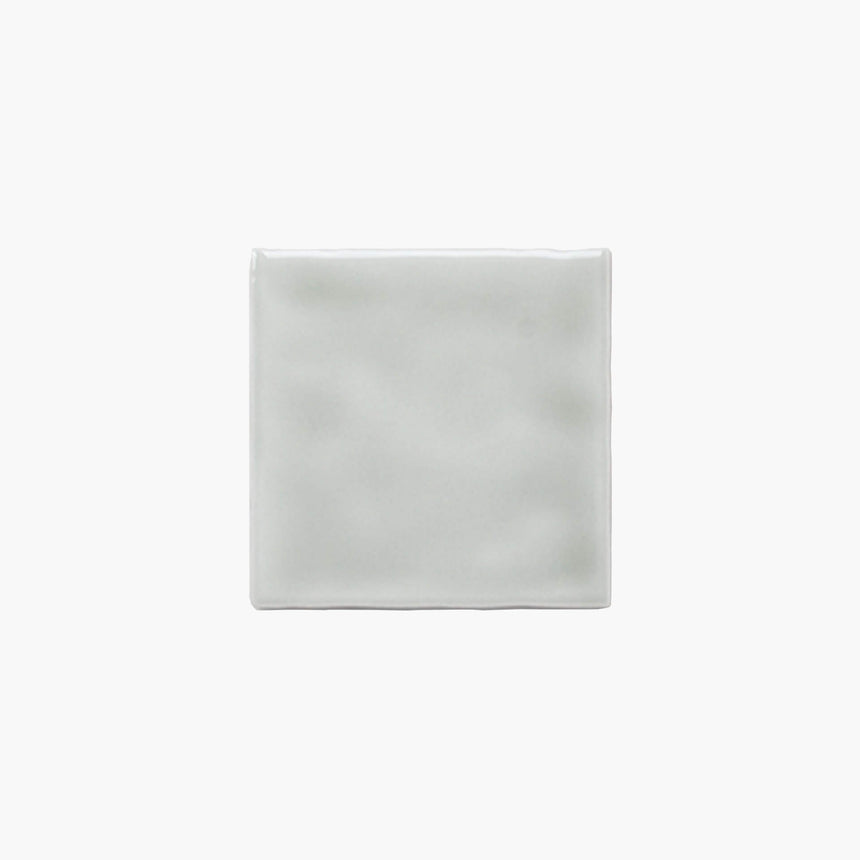 Ceramics Small Square Tile 100x100 Gloss Sage Green Subway Tilemall