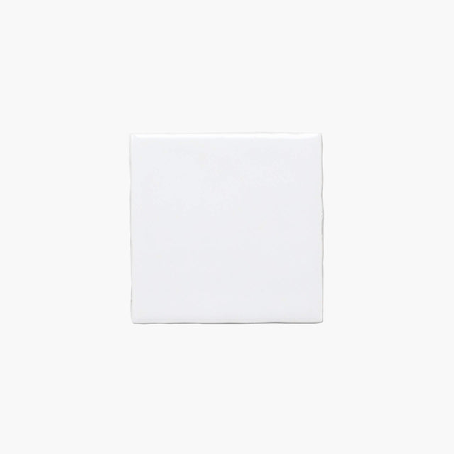 Ceramics Small Square Tile 100x100 Gloss White Subway Tilemall