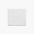 Ceramics Small Square 100x100 Gloss White Subway Sample