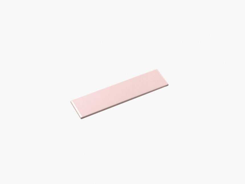 Ceramics Flat Tile 65x265 Gloss Pink Subway Tilemall