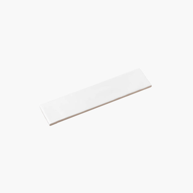 TM Wave Mould Tile 75x300 Matt White Subway Tilemall