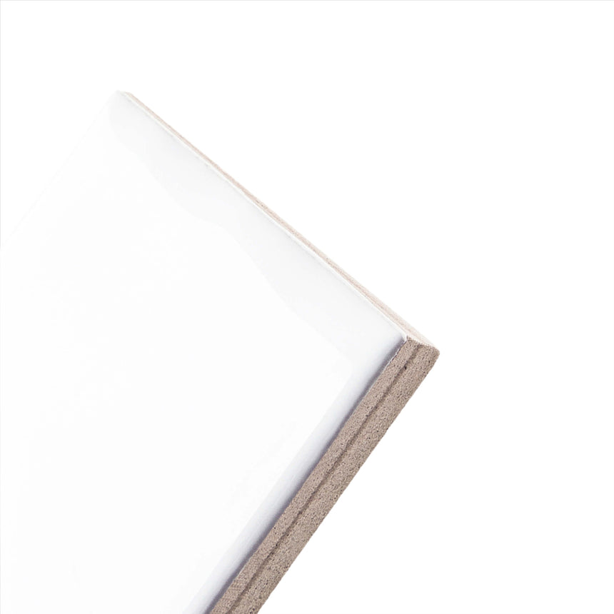 Ceramics Wave Tile 50x200 Gloss White Subway Tilemall