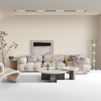 Cocos 1500x750 Matt Frost White Concrete Look Rectified Sample